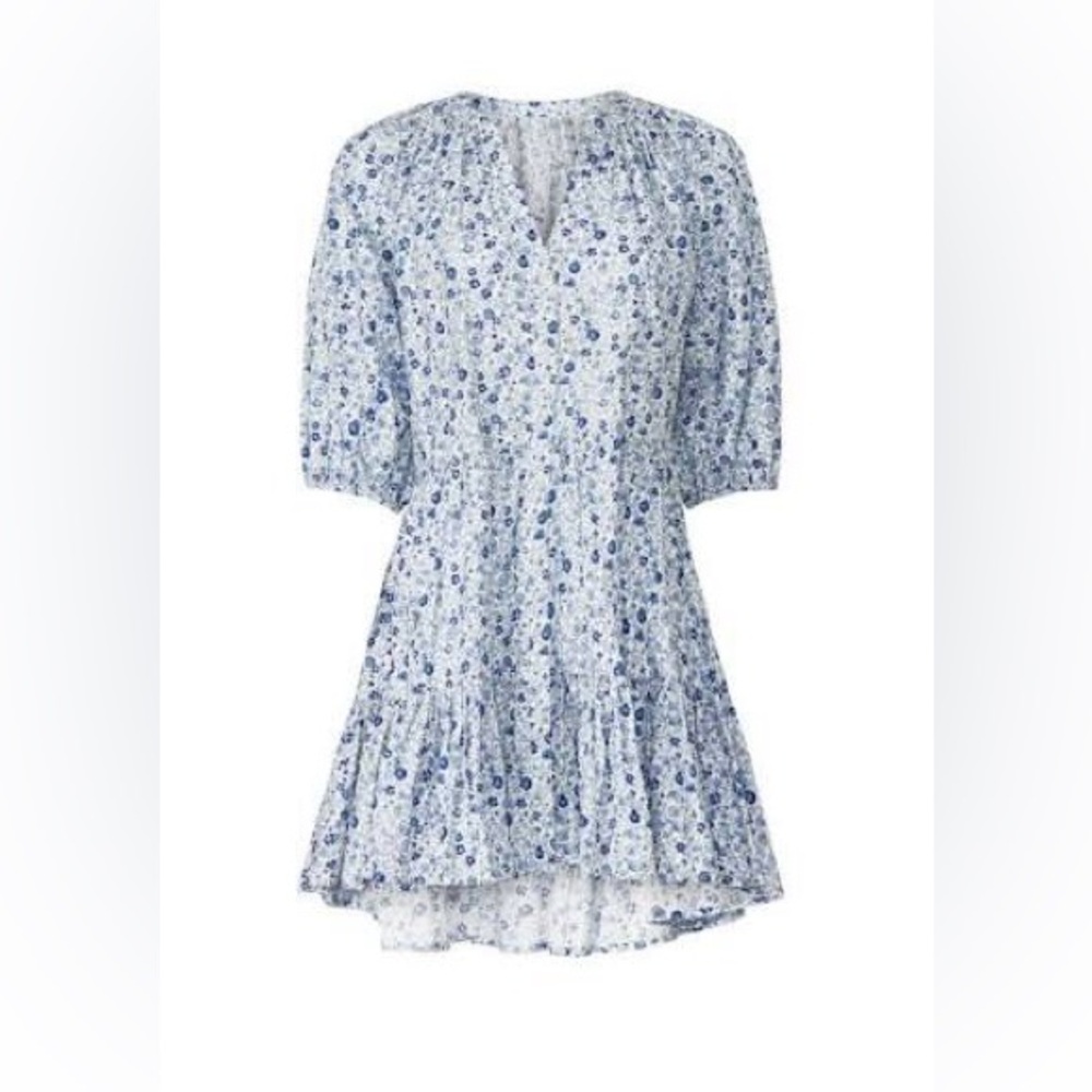 Apiece Apart Mini Mitte Dress in Sweet Blues
